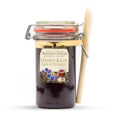 Wooden Spoon Damson & Sloe Gin Conserve Kilner with Spoon