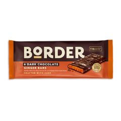 Border Biscuits Dark Chocolate Ginger Bars