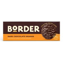 Border Biscuits Dark Chocolate Orange Biscuits