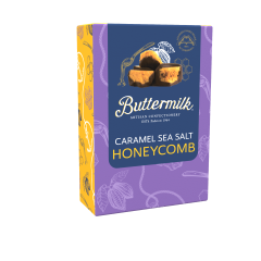 Buttermilk Dark Chocolate Coated Sea Salt Caramel Honeycomb Sharing Box 