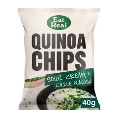Eat Real Sour Cream & Chive Quinoa Chips 40g