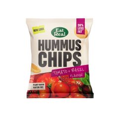 Eat Real Tomato & Basil Hummus Chips 22g