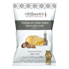Mr Filberts Black Truffle Tortilla Crisps 125g