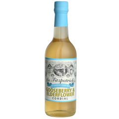Mr Fitzpatrick's Gooseberry & Elderflower No Added Sugar Cordial