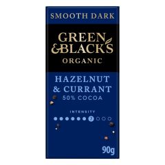 Green & Blacks Smooth Hazelnut & Currant Chocolate Bar