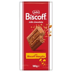Biscoff Milk Chocolate Bar with Biscoff Crumbs