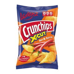 Lorenz Crunchips X-Cut Hot & Spicy