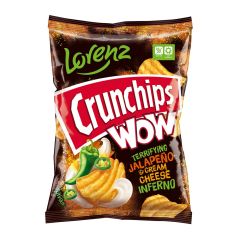 Lorenz Crunchips WOW Jalapeno & Cream Cheese