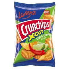 Lorenz Crunchips X-Cut Chilli & Lime