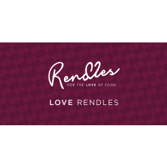 Rendles Shelf Talker - Love Rendles