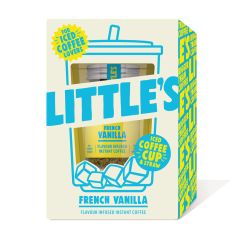 Little's Iced Coffee Cup Set French Vanilla Instant Coffee Gift Pack
