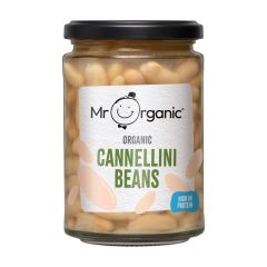 Mr Organic Cannellini Beans in Glass Jar