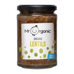 Mr Organic Lentils in Glass Jar