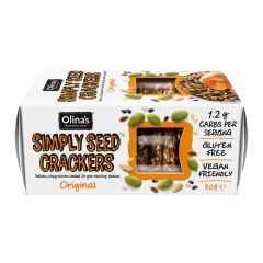 Olina's Bakehouse Natural Simply Seed Crackers