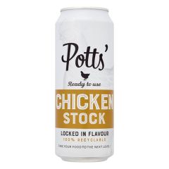 Potts Chicken Stock Can
