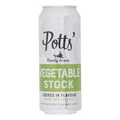 Potts Vegetable Stock Can