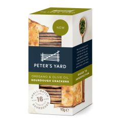 Peter's Yard Oregano & Olive Oil Sourdough Crackers