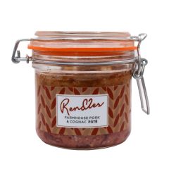 Rendles Farmhouse Pork Pate with Cognac Kilner Jar