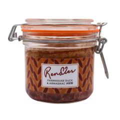 Rendles Farmhouse Duck Pate with Armagnac Kilner Jar