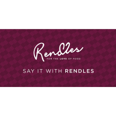 Rendles Shelf Talker - Say it with Rendles
