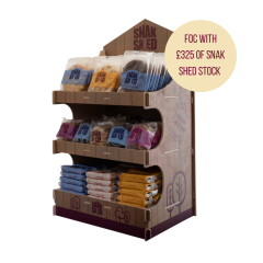 Snak Shed Counter Top Display Unit