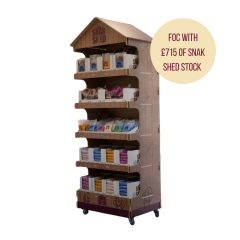 Snak Shed Floor Standing Display Unit