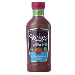 Stokes Reduced Sugar Tomato Ketchup Squeezy Bottle