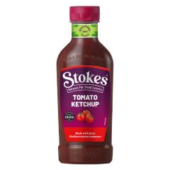 Stokes Real Tomato Ketchup Squeezy Bottle