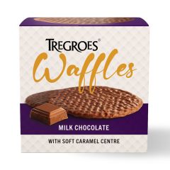 Tregroes Milk Chocolate Waffles Carton