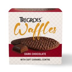 Tregroes Dark Chocolate Waffles Carton