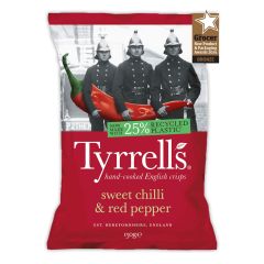 Tyrrells Sweet Chilli & Red Pepper Crisps 150g
