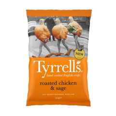 Tyrrells Roasted Chicken & Sage Crisps 150g