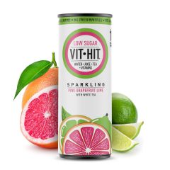 VITHIT Sparkling Pink Grapefruit & Lime 330ml can