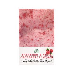 Yorkshire Flapjack White Chocolate & Raspberry Flapjack