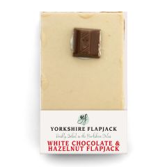 Yorkshire Flapjack White Chocolate & Hazelnut Flapjack