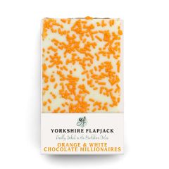 Yorkshire Flapjack Orange & White Chocolate Millionaires - BBD 01/03/2026