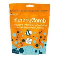 Yummycomb Salted Caramel Milk Chocolate Pouch